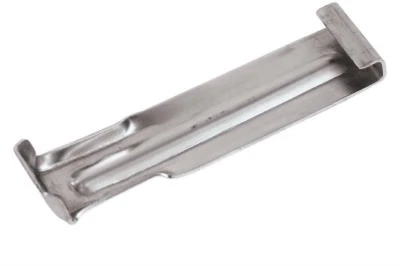Fascia Strap Hanger, Mill Finish Aluminum, 5 Inch Length