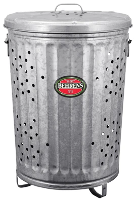 Trash/Burner Composter Can, 20 Gallons