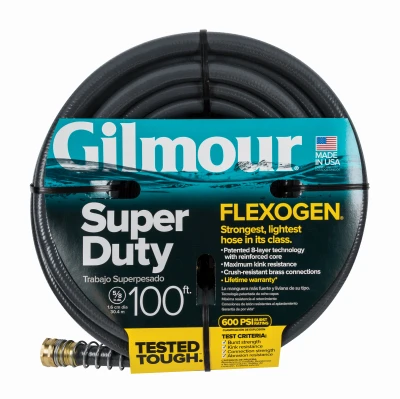 Flexogen Hose, 8-Ply, 5/8 In. x 100 Ft.