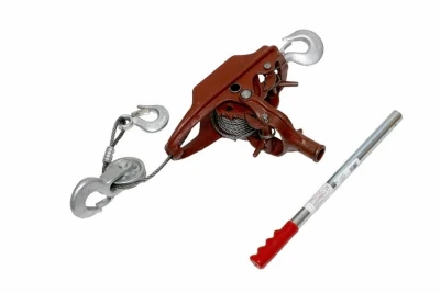 Cable Puller With Double Line, 4-Ton