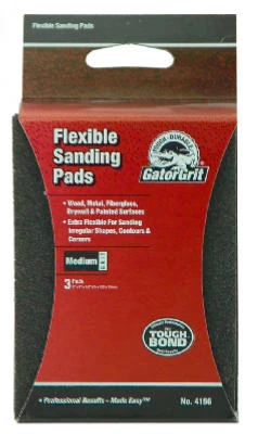 Sanding Pad, 150-Grit, 3 x 4-In., 3-Pk.