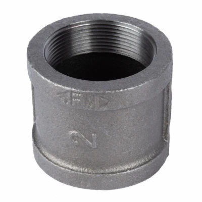 2 In. Black Pipe Coupling