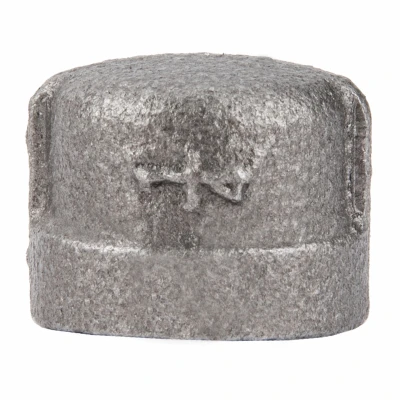 1/4 In. Black Pipe Cap