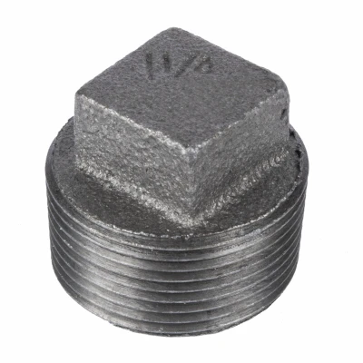 1-1/4 In. Black Pipe Plug