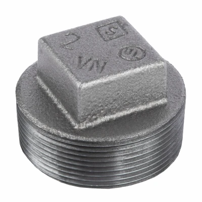 2 In. Black Pipe Plug