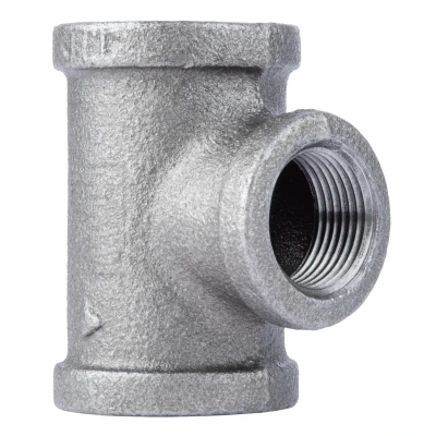 1 x 1 x 3/4 In. Black Pipe Reducing Tee