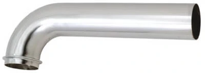 1-1/4-inch O.d. Chrome Plated Brass Lavatory Drain Wall Tube - 7-inch Length
