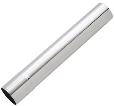 Lavatory Drain Sweat Extension Tube, Chrome Plated, 1-1/4 OD x 8 In.
