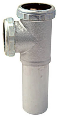 1-1/2-inch O.d. Tube Slip Joint Kitchen Drain End Outlet Tee And Tailpiece