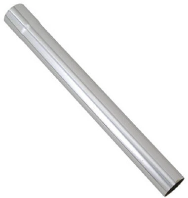Lavatory Drain Sweat Extension Tube Chrome-Plated Brass 22 Gauge 1.25 Inch Outer Diameter by 12 Inch Length
