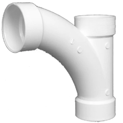 Schedule 40 DWV PVC Combination Tee Wye, 3 In.