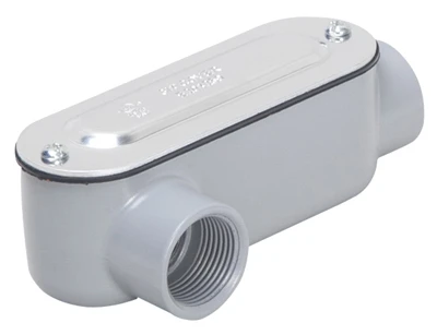 Rigid Intermediate Metal Conduit Fitting, Oval Thread Body, Die-Cast Aluminum, Three Quarter Inch