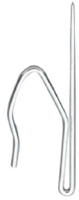 Pin On Traverse Rod Hook, Extra Long, 14-Pk.
