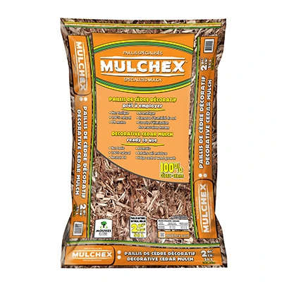 Mulch, 3-cubic Feet - 100% Cedar Bark And Wood
