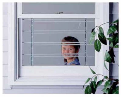 Window Security Guard, Adjustable, 4-Bar