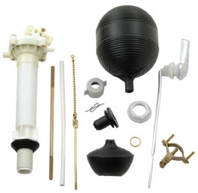 Toilet Tank Repair Kit with Anti-Siphon Valve for Efficient Water Flow Control