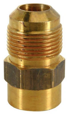 Pro-coat Stainless Steel Gas Connector With Fitting, 16 Inches, Brasscraft Model Mau1-10-8 K5