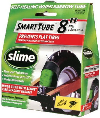 Smart Tube Self-Healing Wheelbarrow Inner Tube, 480-400 x 8 In.