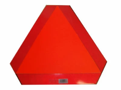 Slow Moving Vehicle Emblem Decal - Pre-positioned Reflective Safety Sign