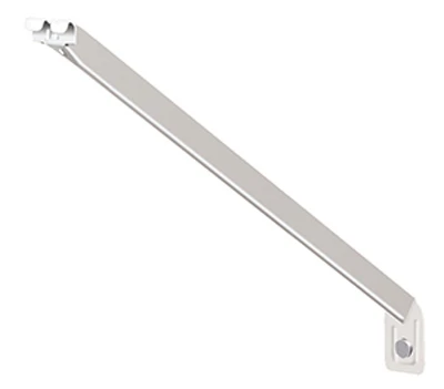 12-Pack 16-In. White Shelf Bracket