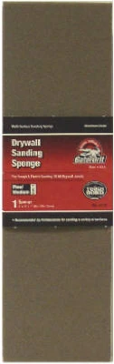 Drywall Sanding Sponge, Fine/Medium Grit, Large