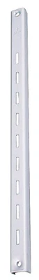 Series 180 Shelf Standard, White Steel, 4-Ft.