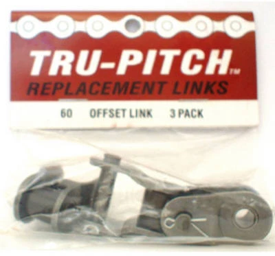 OffSet Connecting Link, #60, 3-Pk.