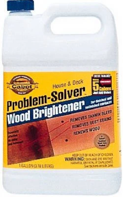 Problem Solver Wood Brightener, Water Based, 1-Gallon Concentrate