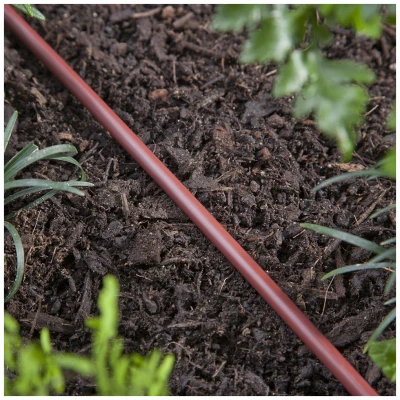Water Supply Tubing Redwood Polyethylene One Quarter Inch by Fifty Feet