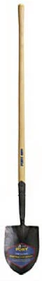 JACKSON Pony Round-Point Irrigating Shovel, 7 x 9-1/2 In., 47-In. Handle