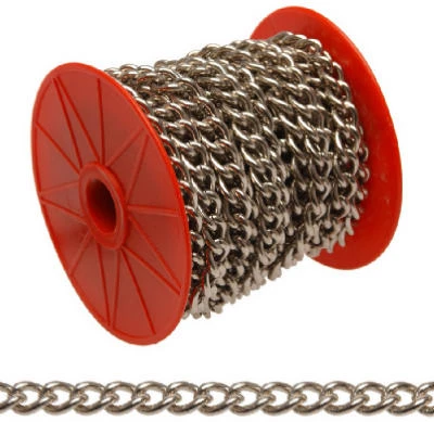 Nickel Twist Chain, #90 X 1 FT