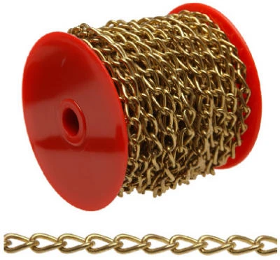 #200 Brass Twist Chain 1 FT