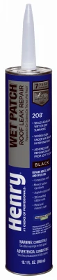 208 Wet Patch Roof Cement, 11-oz.