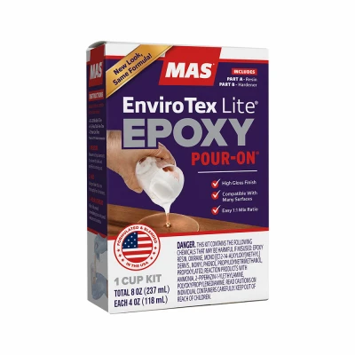 High Gloss Epoxy Coating Kit, Qt.