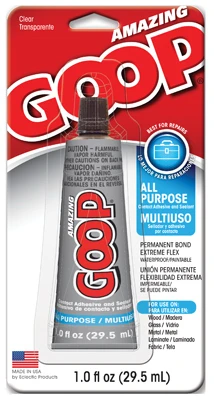 All Purpose Contact Adhesive & Sealant, Clear, 1 oz.