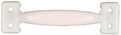 Utility Pull, White, 5-3/4 In.
