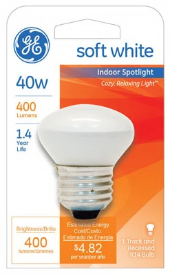 Indoor Spotlight Bulb, 40 Watt