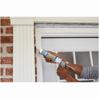 Advanced Silicone 2 Window & Door Sealant, White, 10.1 Oz. Tube