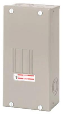 Indoor Flush-Mount Load Center with 2 Circuits and 70 Amp Main Lug
