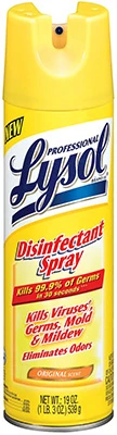 Disinfectant Aerosol Spray, Hospital, 19 oz.