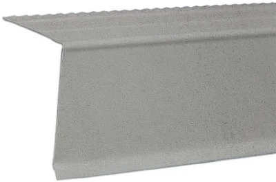 Commercial Drip Edge, Galvanized Mill Finish, 2 x 2 In. x 10 Ft.