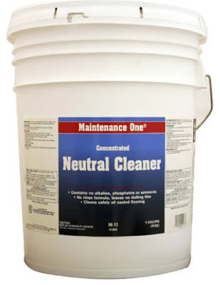 Neutral Glass and Floor Cleaner, 5 Gallon Container, Multi-Surface Concentrated Formula