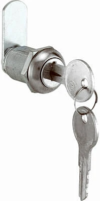 7/8 In. Chrome Finish Drawer Lock