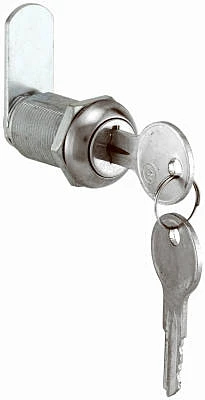 1-1/8 In. Chrome Finish Drawer/ Cabinet Lock