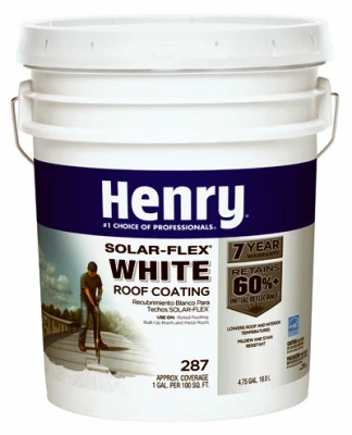 5-gallon Solarflex Elastomeric Roof Coating - Energy Efficient, Uv Reflective, Premium Quality