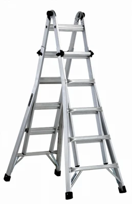 Multi-Purpose Ladder, Aluminum, Type IA, 300-Lb. Duty Rating, 22-Ft.