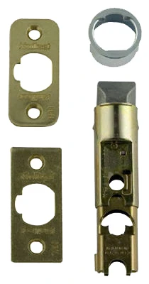 6 Way Adjustable Plain Latch in Polished Brass 6 Way Adjustable Plain Latch in Polished Brass