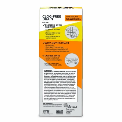 Clog-Free Drain Opener, 4.5 Ounce Bottle