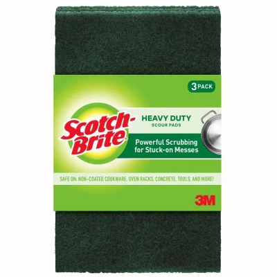 3PK HD Scouring Pad