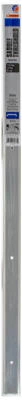 1-3/4 x 1/8 x 36 In. Silver Flat-Top Saddle Threshold